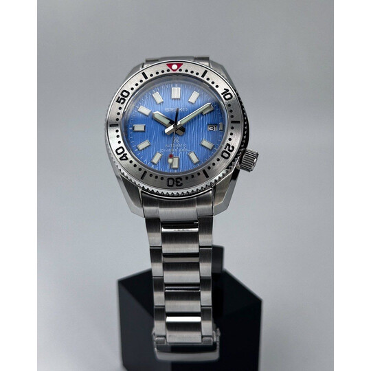 Custom Seiko Mod • Steel Blue Birch MM200 • 42mm